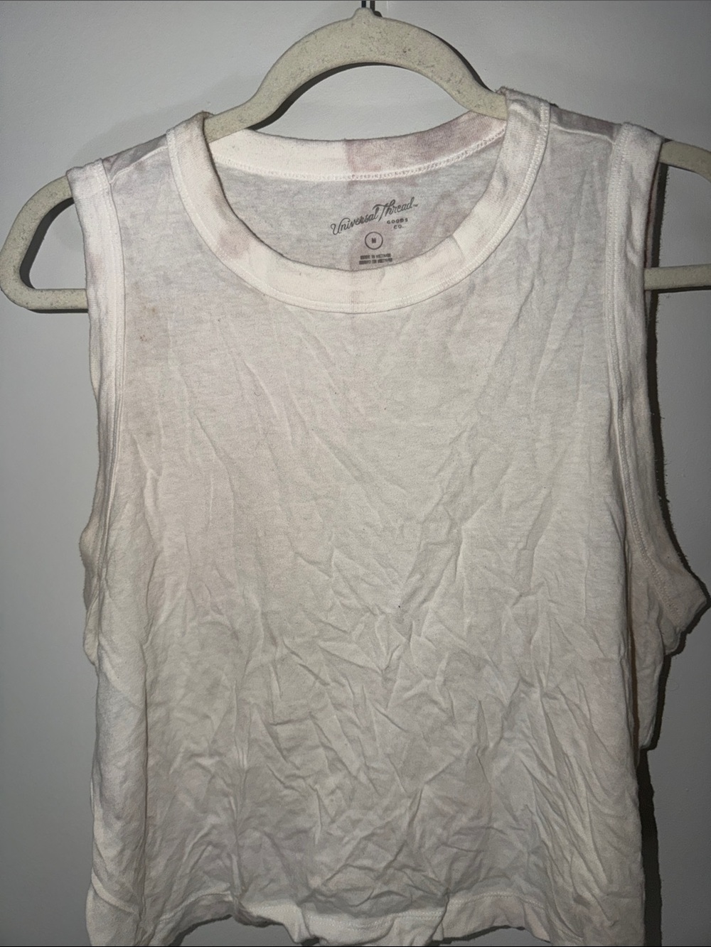 Universal Thread Cream Women's Sleeveless Tank Top